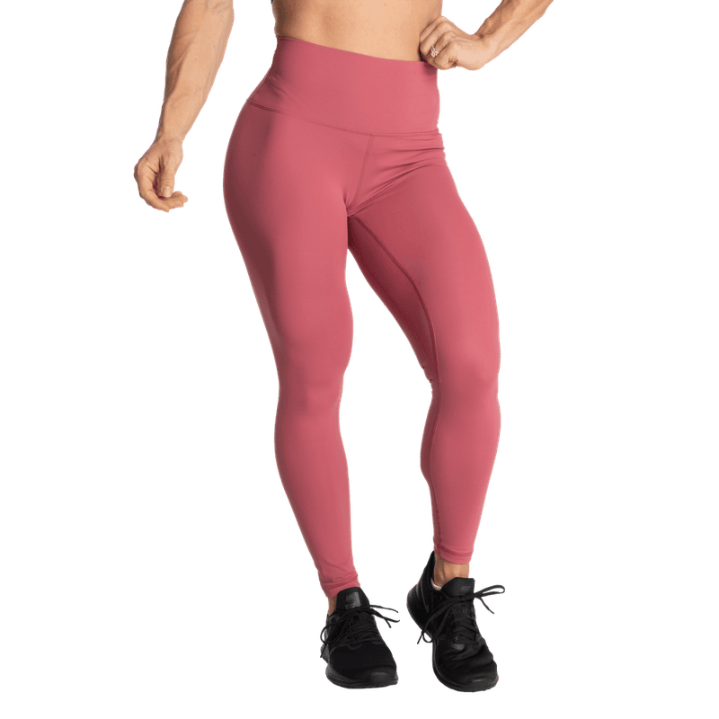 Better Bodies Core Leggings, mørk rosa tights 