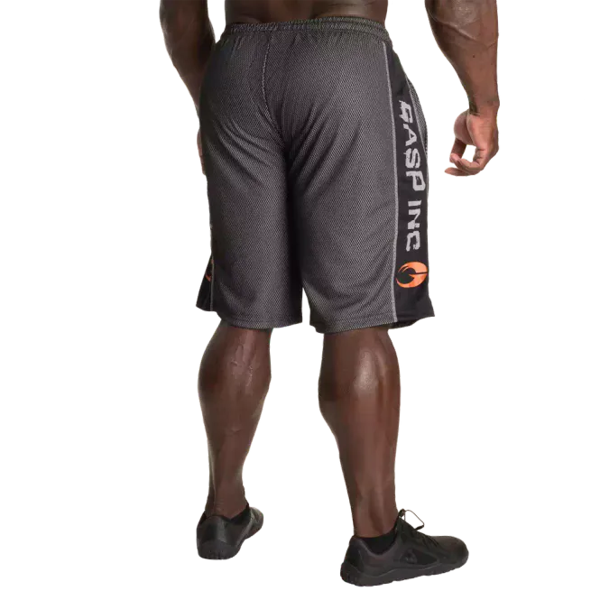 Gasp No1 Mesh Shorts, svart/rød fra GASP | Lynrask levering