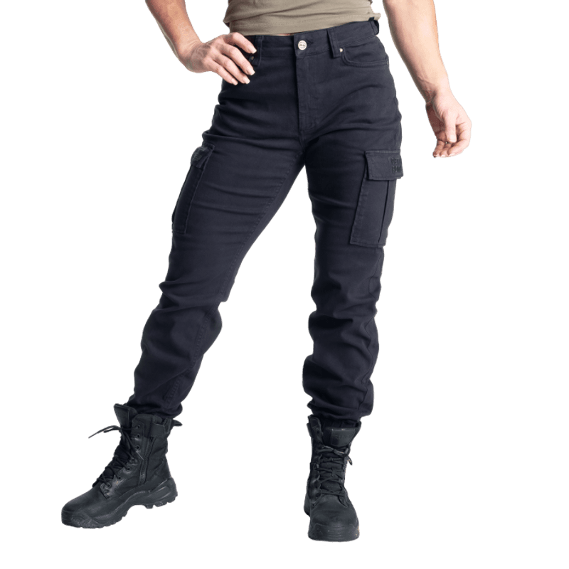 Better Bodies Cargo Pants, svart bukse