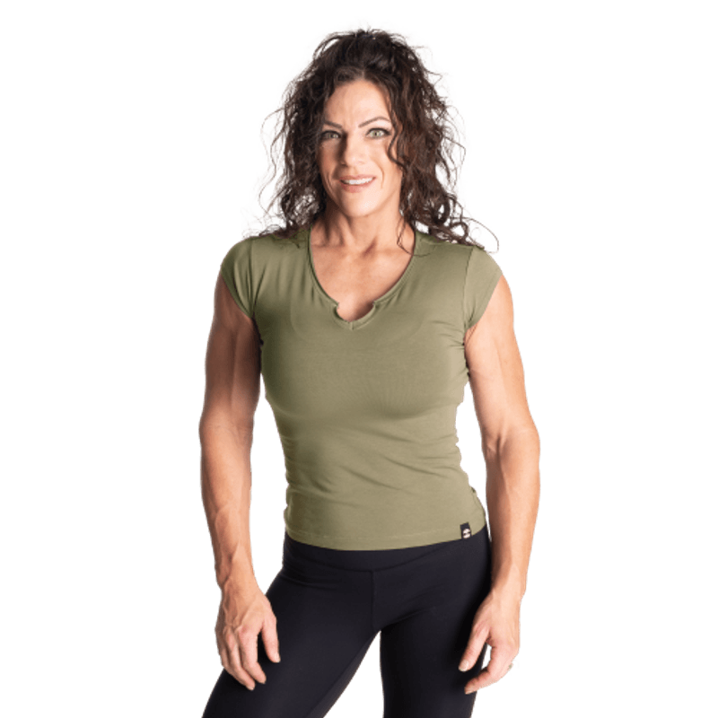 Better Bodies Raw Energy Tee, grønn t-skjorte 