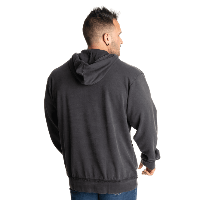 Hovedbilde Better Bodies Washed Hoodie, svart hettegenser