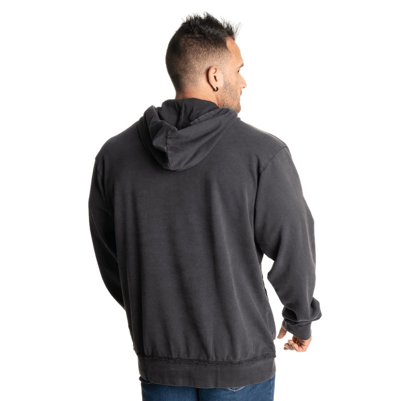 Better Bodies Washed Hoodie, svart hettegenser