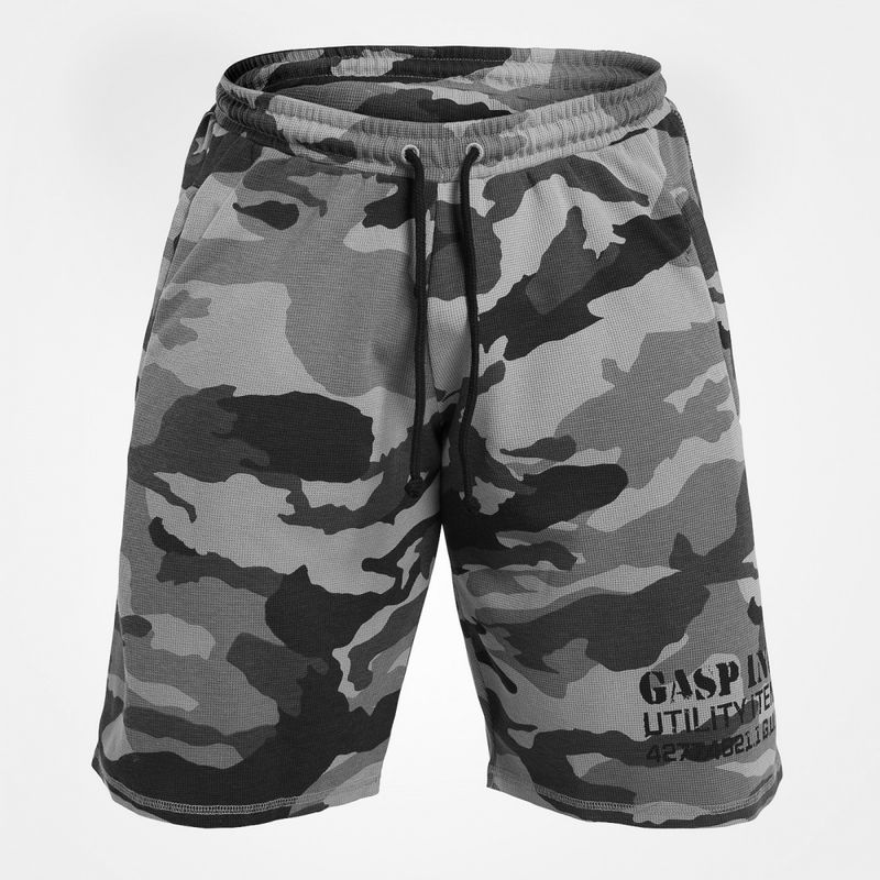 GASP Thermal Shorts, grå camo
