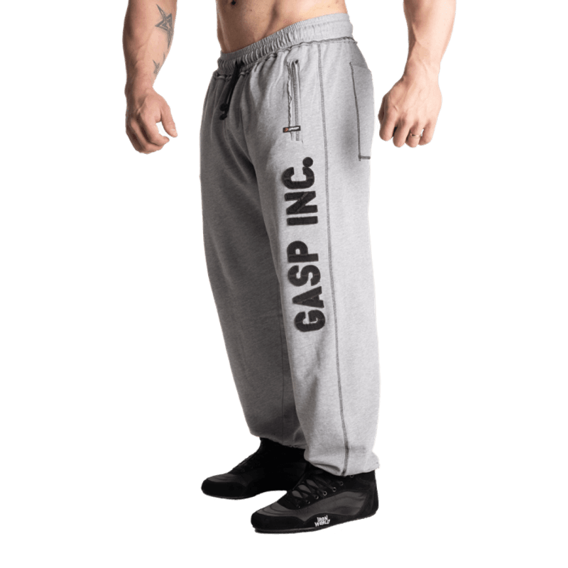GASP Division Sweatpant, grå treningsbukse