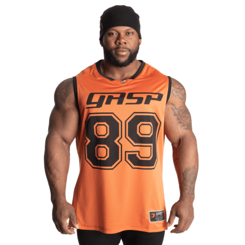 GASP O.G Mesh Tank, oransje singlet
