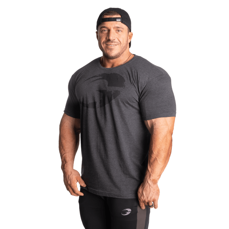 Gasp Cadet Tee, mørk grå t-skjorte