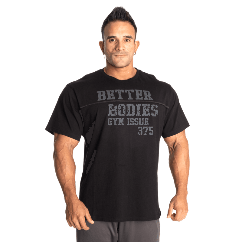 Better Bodies Union Original Tee, svart t-skjorte 