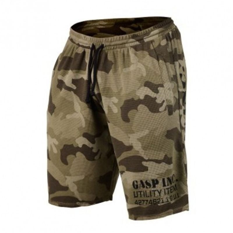 GASP Thermal Shorts, grønn camo
