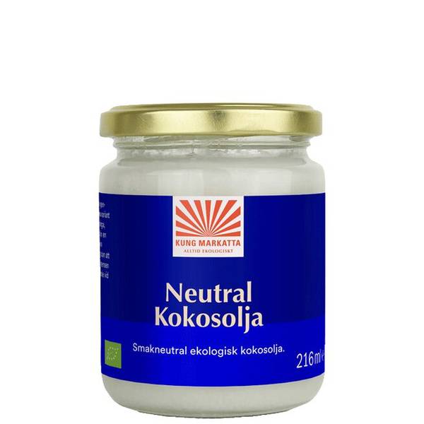 Kung Markatta Nøytral kokosnøttolje EKO, 216 ml
