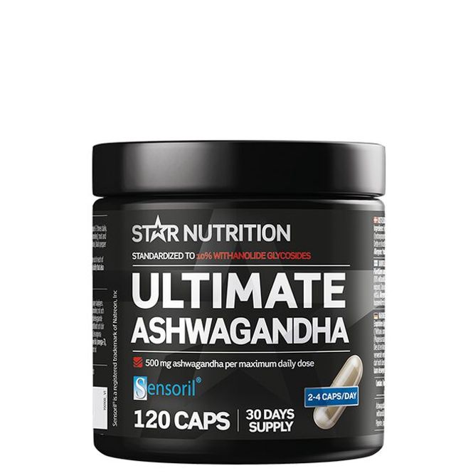 Hovedbilde Star Nutrition Ultimate Ashwagandha, 120 kapsler