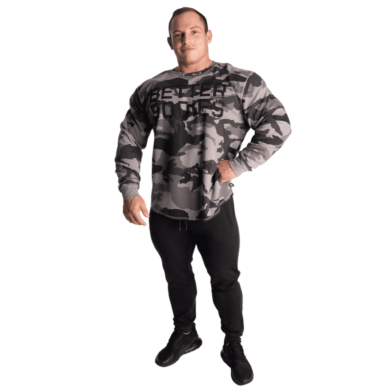 Better Bodies Essential Sweatpants, svart treningsbukse 