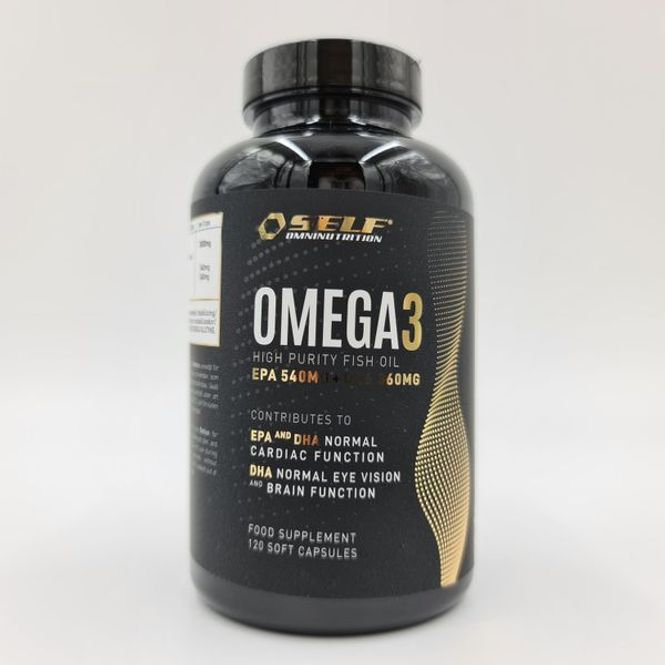 Hovedbilde Self Omega 3 Fish Oil 120 kapsler, fiskeolje