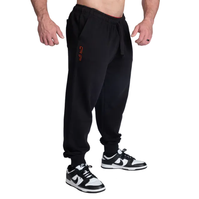 Hovedbilde Gasp Baggy Street Pants, svart/oransje ...