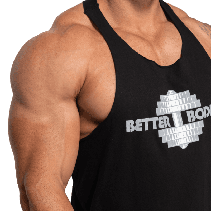 Better Bodies Team BB Stringer V2, svart singlet 