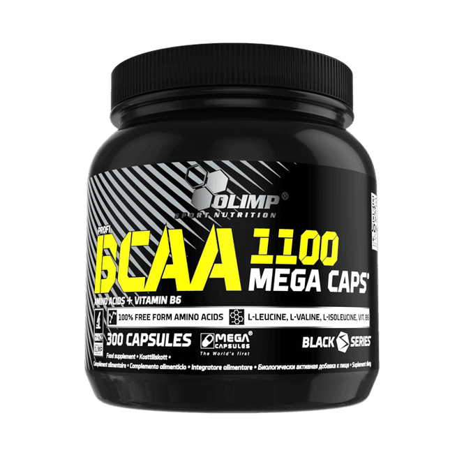 Hovedbilde Olimp BCAA 1100 Mega Caps ® 300 Kapsler 