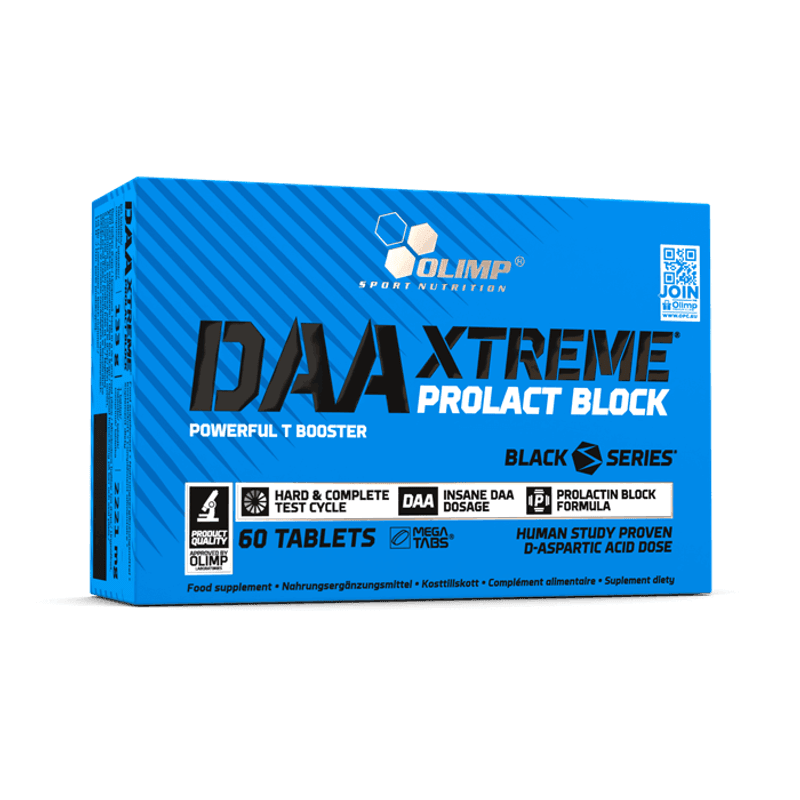 Olimp DAA Xtreme Prolact-Block - 60 tabletter - Testobooster