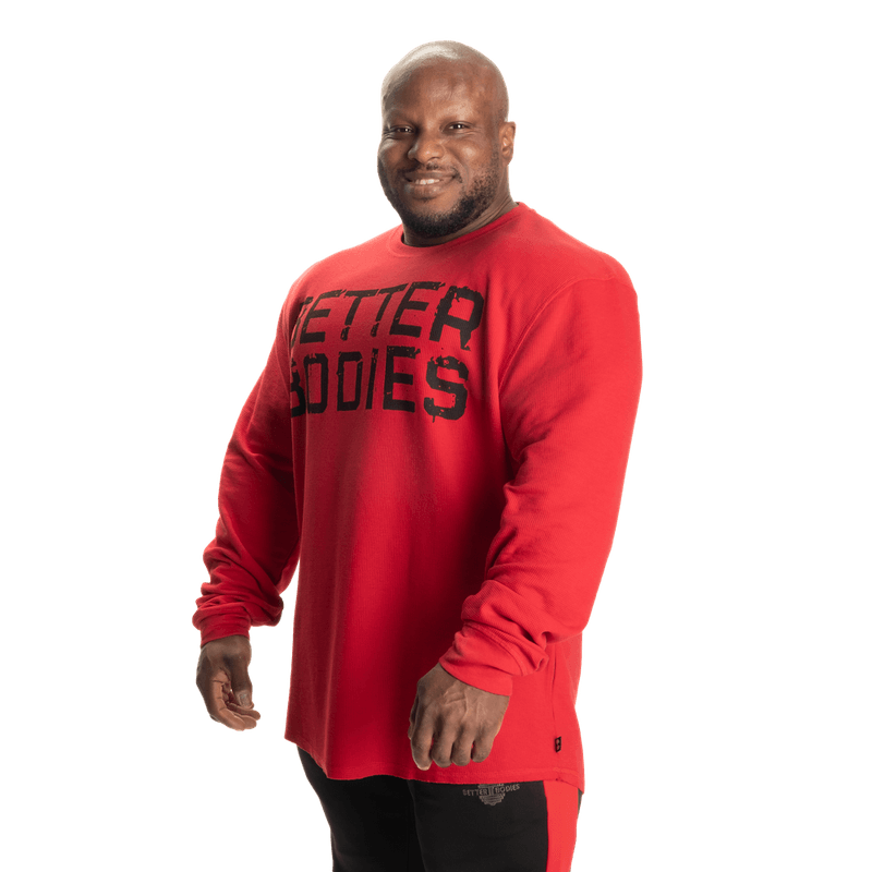 Better Bodies Thermal Sweater, rød genser 