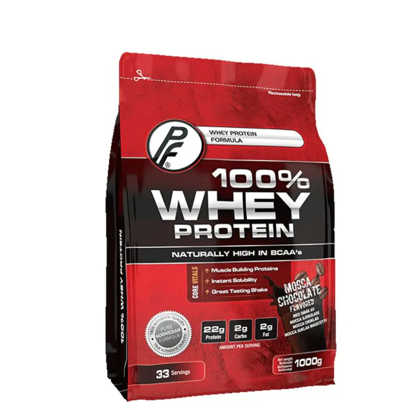 Proteinfabrikken 100% Whey Protein 1 kg, proteinpulver
