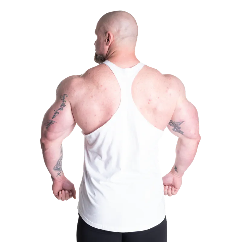 Better Bodies Old School Stringer, hvit singlet 