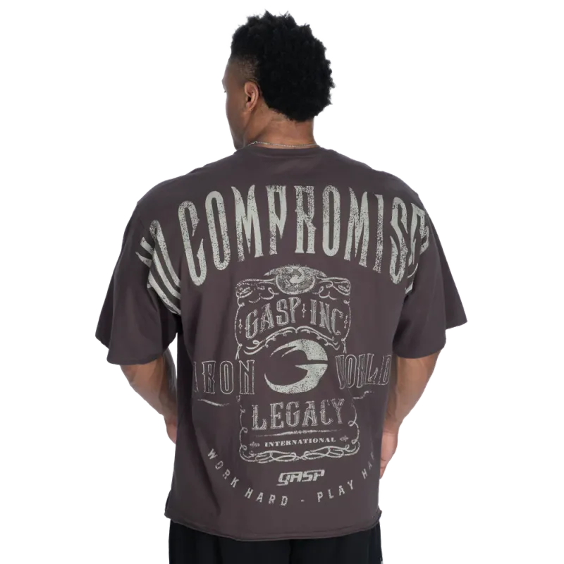 Gasp NC Iron Tee, Iron/Desert