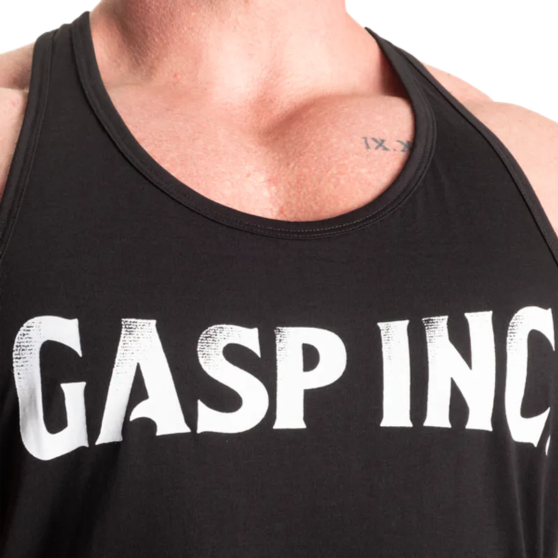 Gasp Essential T-Back, svart/hvit