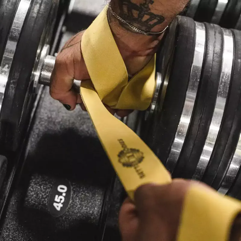 Better Bodies Basic Leather Straps, klassiske drareimer i lær