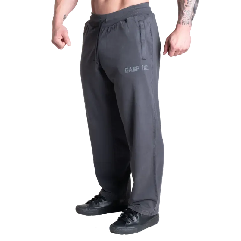 GASP Acid Sweatpant, svart treningsbukse
