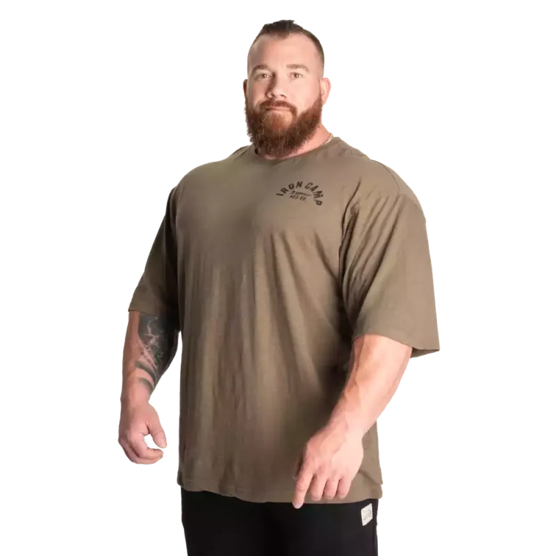 Gasp Slub Iron Tee, grønn t-skjorte