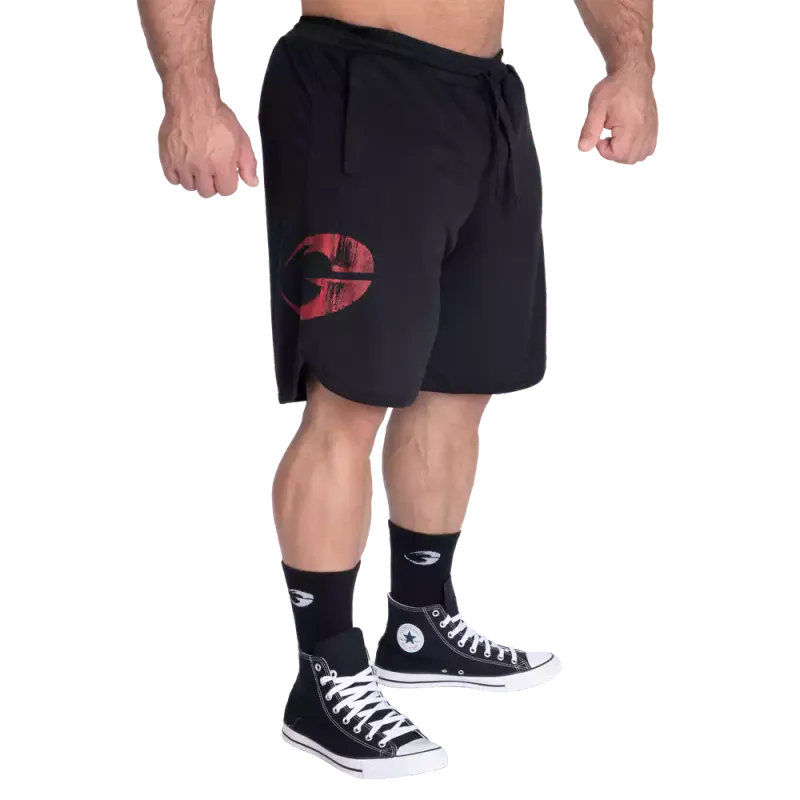 Gasp Inc Mesh Shorts, svart/rød shorts