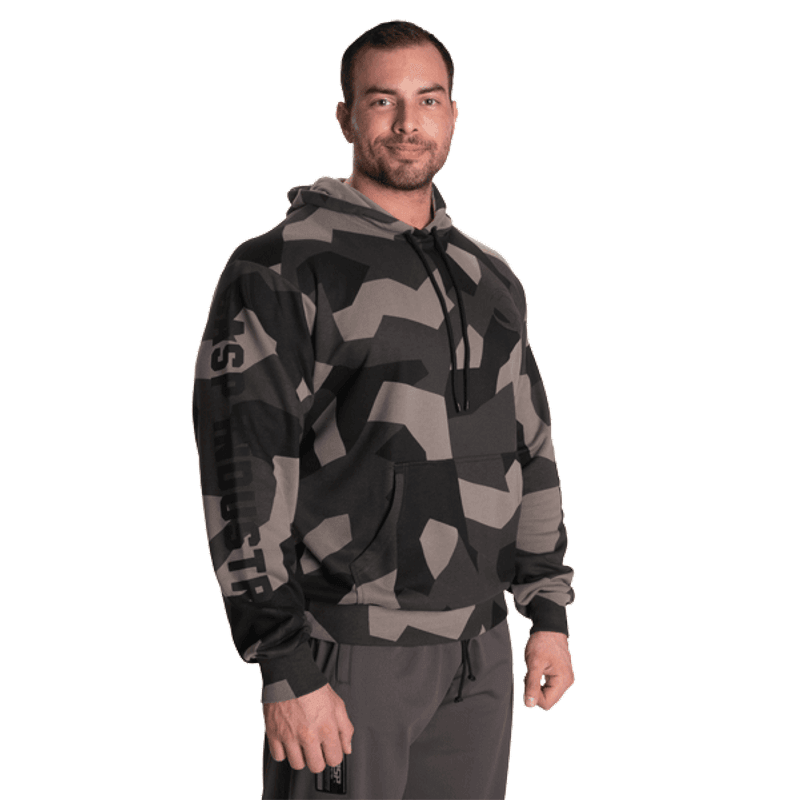 GASP Logo Hoodie V2, stealth camo hettegenser