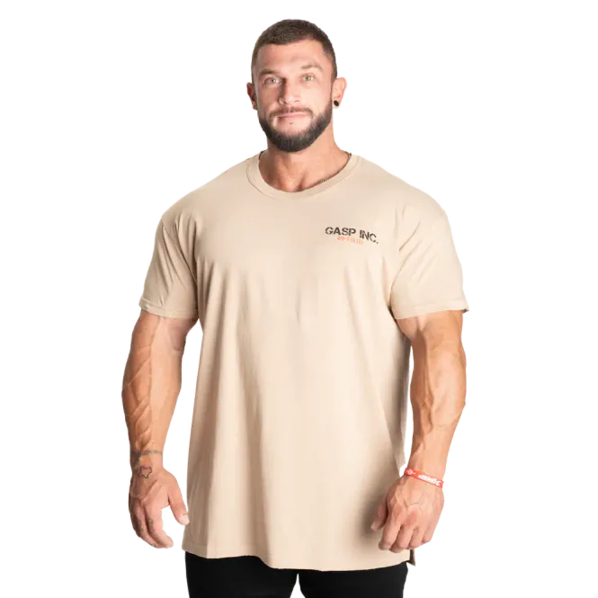 Hovedbilde Gasp Utility Street Tee, beige t-skjorte