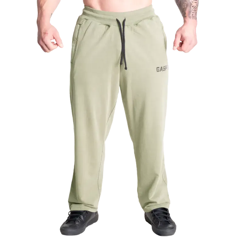 GASP Acid Sweatpant, grønn treningsbukse