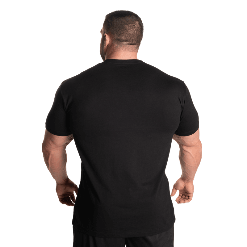 Gasp Cadet Tee, svart/rød t-skjorte