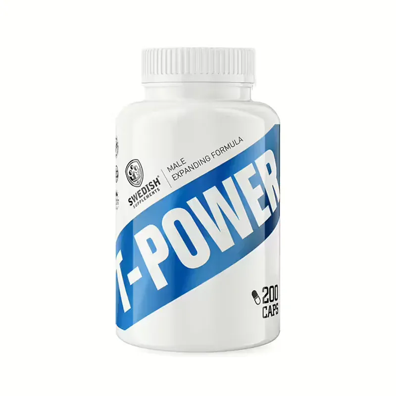Swedish T-Power 200 kapsler, testobooster