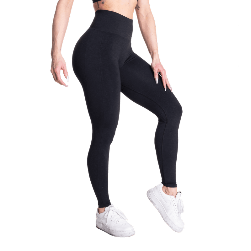 Better Bodies Scrunch Leggings, svarte tights