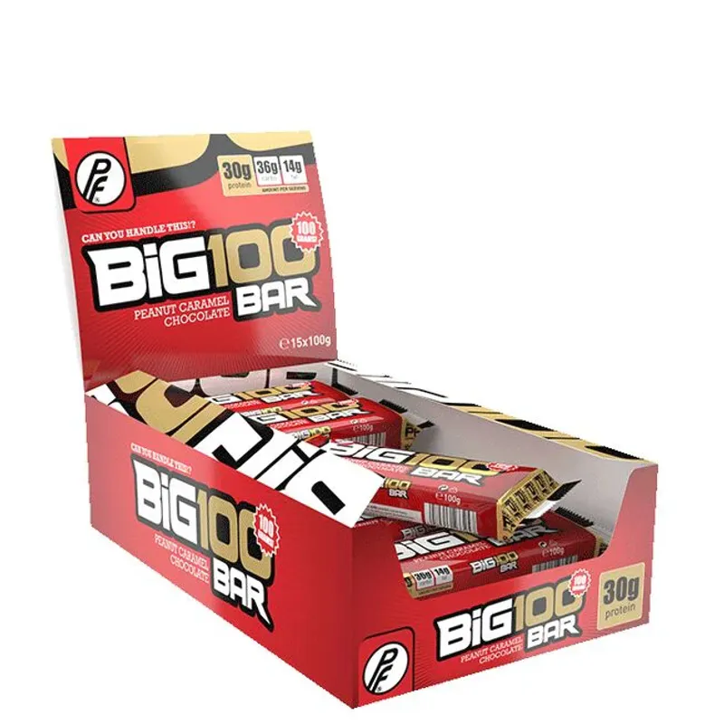 Big 100 Proteinbar Peanut Caramel Choolate 1 stk x 100g