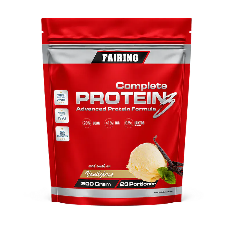 3 x Complete Protein 800g, 50% whey & 50% kasein
