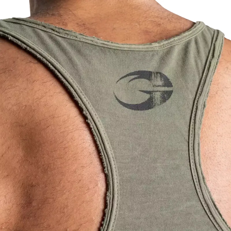 Gasp Skull T-back, grønn singlet