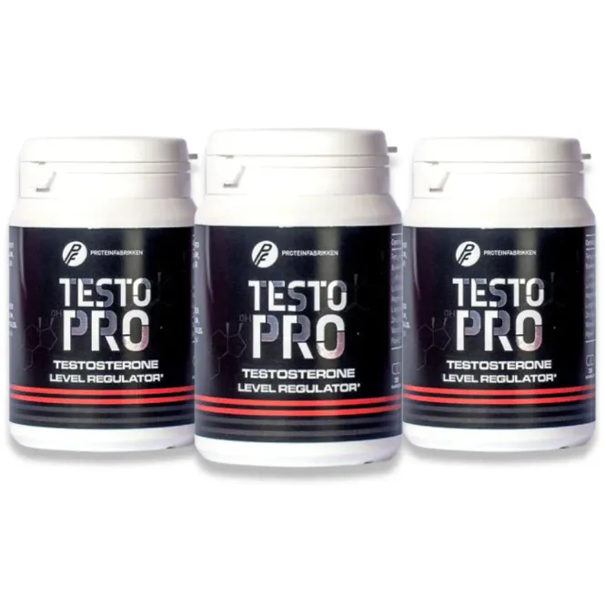 Hovedbilde 3 x Testo-Pro 32 tabletter