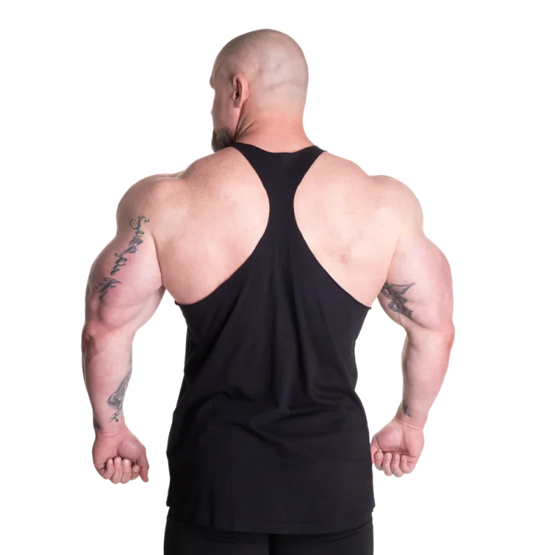 Better Bodies Old School Stringer, svart singlet 