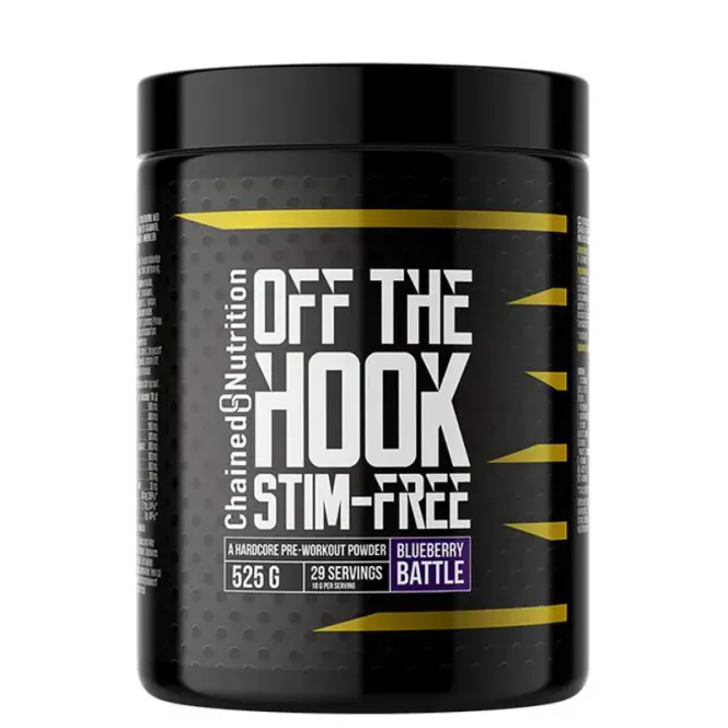 Hovedbilde 3 x Off The Hook Stim Free PWO 525 g, Pre Workout
