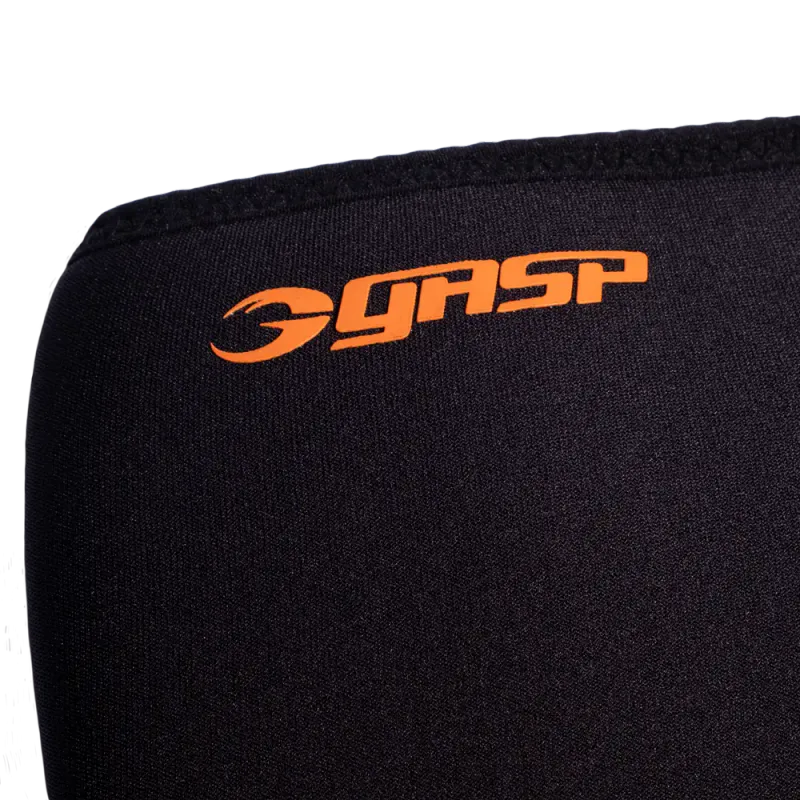 Gasp 7mm Neoprene Knee Sleeves, støtte til kne, svart