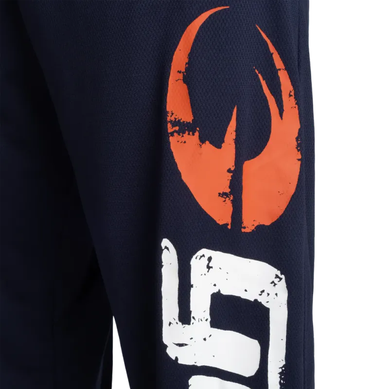 Gasp Old School Baggy Mesh Pant, mørk blå treningsbukse