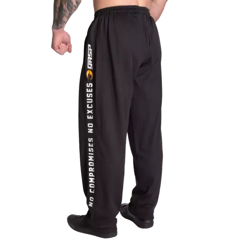 GASP Core Mesh Pant, svart treningsbukse