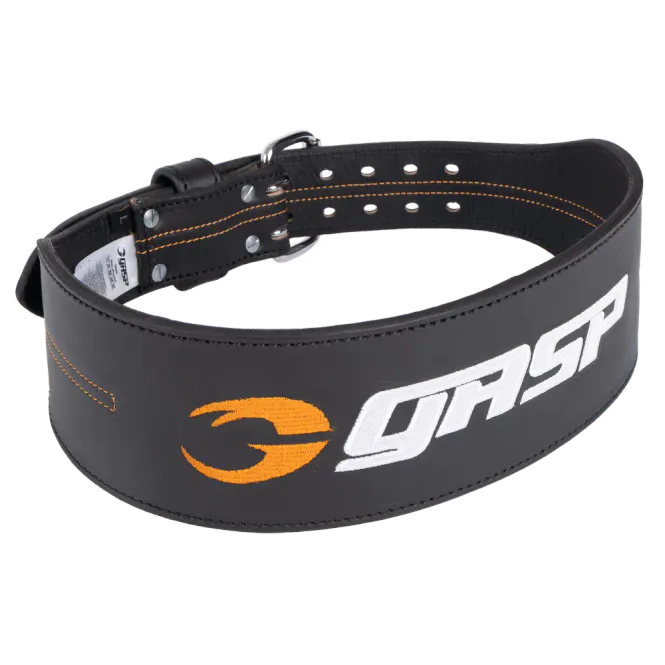 Hovedbilde GASP Lifting Belt, svart løftebelte i skinn
