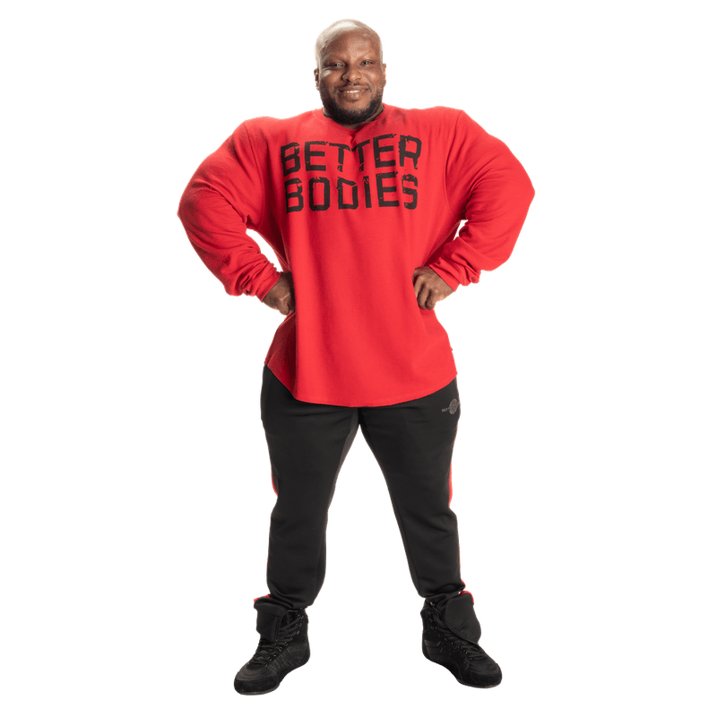 Better Bodies Thermal Sweater, rød genser 