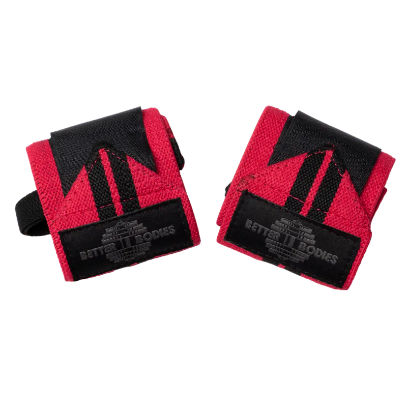 Better Bodies Womens Wrist Wraps, rosa håndleddstøtte