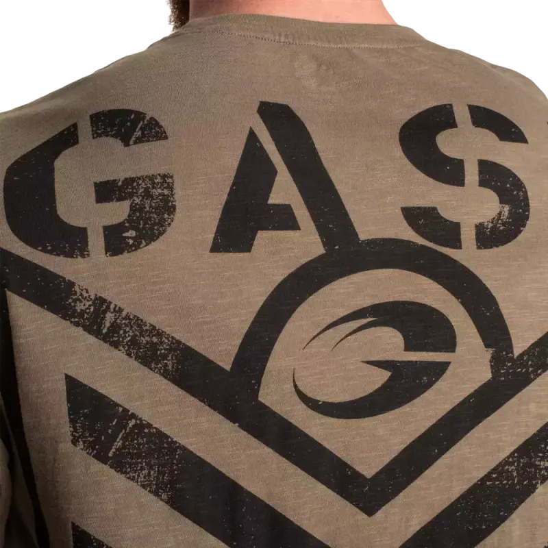 Gasp Slub Iron Tee, grønn t-skjorte