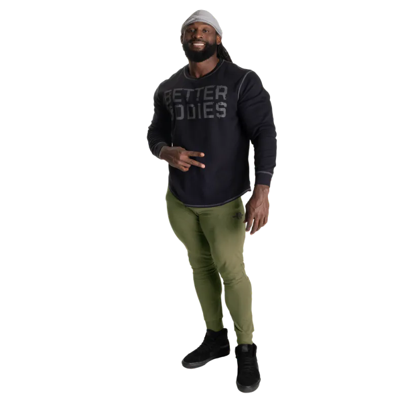Better Bodies Tapered Joggers V2, grønn treningsbukse