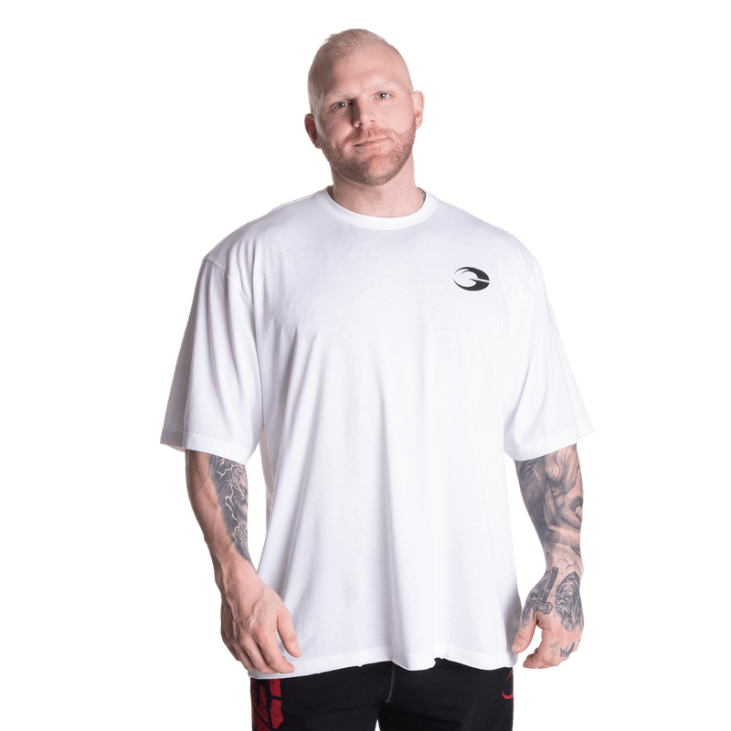 Gasp Division Iron Tee, hvit t-skjorte